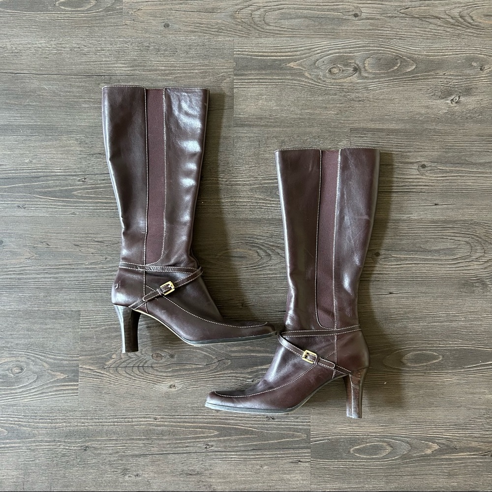 leather boots